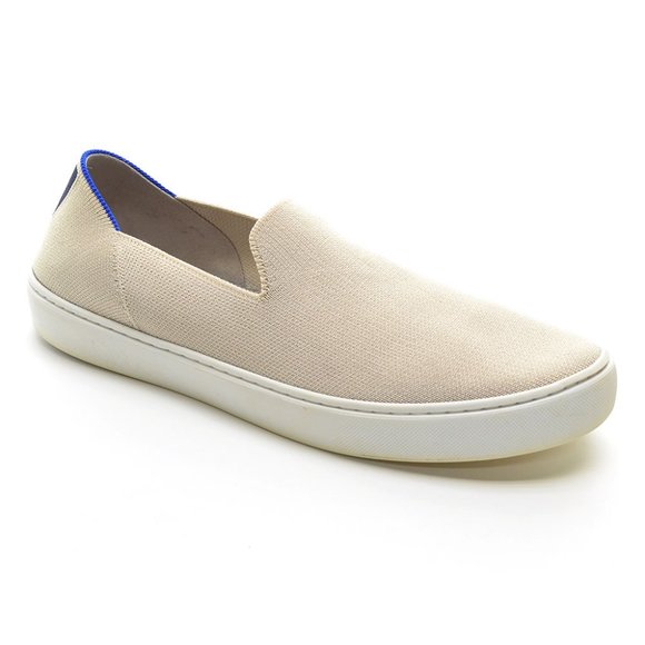 Rothy's The Loafer Tan Knit Washable Flats size 10 - Picture 1 of 6